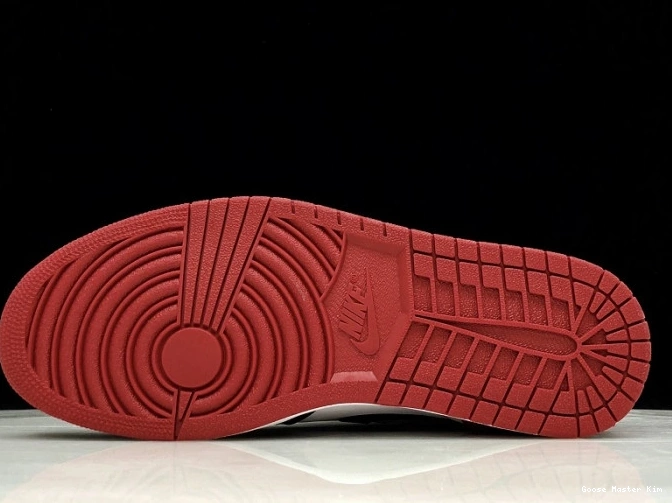 Air Black Jordan Retro 1 Toe 555088-125 0619